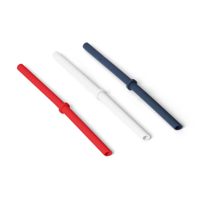 Yeti Rambler Silicone Straw Pack Rescue Red/White/Navy Small/Medium