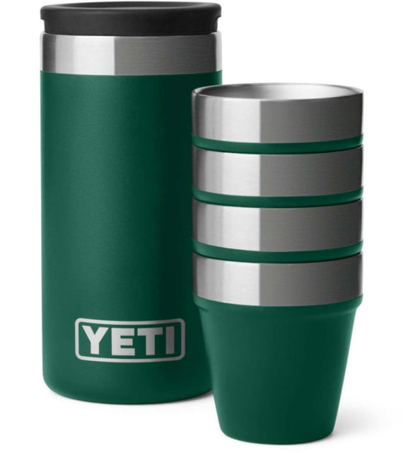 Yeti Yeti YETI Shot Glasses & Case BF Black Forest Green