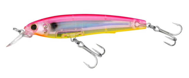 Yo-Zuri Yo-Zuri 3D Inshore Fingerling Suspending Lure 100mm 4in Pink Silver Chartreuse  PSCL
