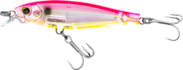 Yo-Zuri Yo-Zuri 3D Inshore Fingerling Suspending Lure 70mm 2-3/4in Pink Silver Chartreuse  PSCL