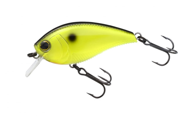 Yo-Zuri 3DB Crank 1.5 Squarebill Lure 60mm Black Back Chartreuse  BLCL