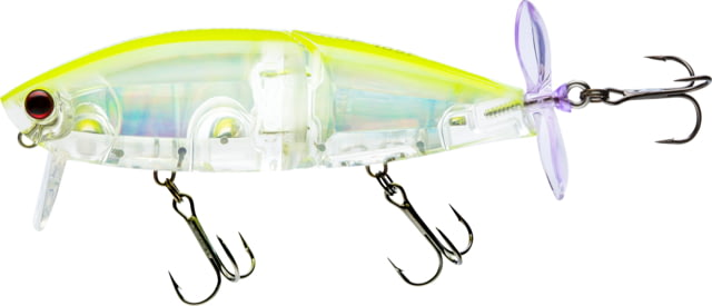 Yo-Zuri 3DB Wake Prop Floating Lure 105mm 4-1/8in Prism Chartreuse Shad  PCLS