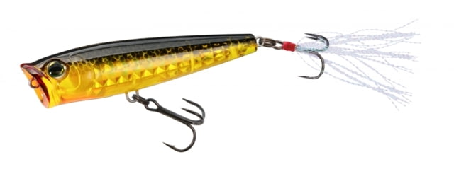Yo-Zuri Yo-Zuri 3DR-X Popper Lure 65mm Prism Gold/Black  PGBL