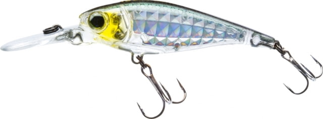 Yo-Zuri 3DR-X Shad Suspending Lure 60mm Prism Silver/Black  PSBL