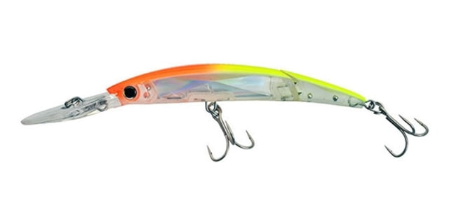 Yo-Zuri Yo-Zuri Crystal 3D Minnow Deep Diver Jointed Luge 130mm Orange/Yellow  C57