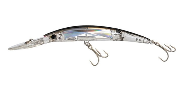 Yo-Zuri Yo-Zuri Crystal 3D Minnow Deep Diver Jointed Luge 130mm Silver/Black  C4