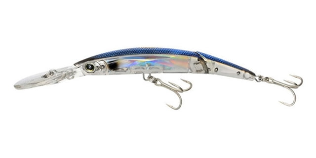Yo-Zuri Crystal 3D Minnow Deep Diver Jointed Luge 130mm Silver/Blue