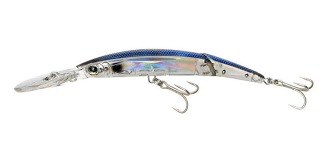 Yo-Zuri Yo-Zuri Crystal 3D Minnow Deep Diver Jointed Luge 130mm Silver/Blue