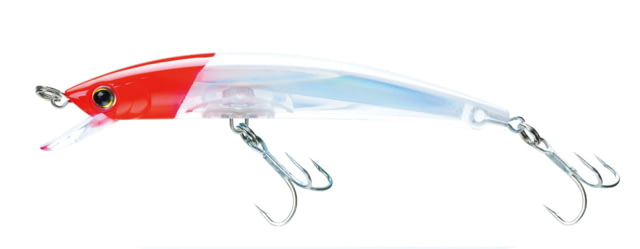 Yo-Zuri Yo-Zuri Crystal 3D Minnow Sinking Luge 90mm Red Head  C5