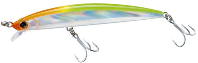 Yo-Zuri Crystal Minnow Floater Sil/Orange/Yellow 1/4 oz 3-5/8 in