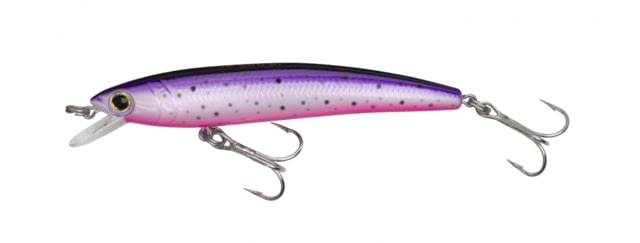 Yo-Zuri Pins Minnow Floating Lure 70mm Purple Rainbow Trout  PRT