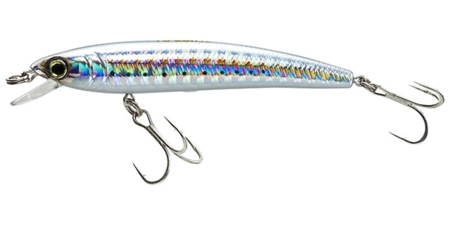 Yo-Zuri Pins Minnow Floating Lure 90mm Holographic Silver Minnow  HSR