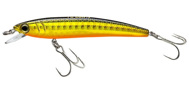 Yo-Zuri Pins Minnow Sinking Lure 70mm Gold/Black  GBL