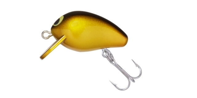 Yo-Zuri Yo-Zuri Snap Beans Sinking Crankbait 1/16oz 1in 1-2 Feet 12 Hooks Gold/Black