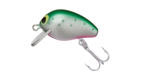 Yo-Zuri Yo-Zuri Snap Beans Sinking Crankbait 1/16oz 1in 1-2 Feet 12 Hooks Rainbow Trout