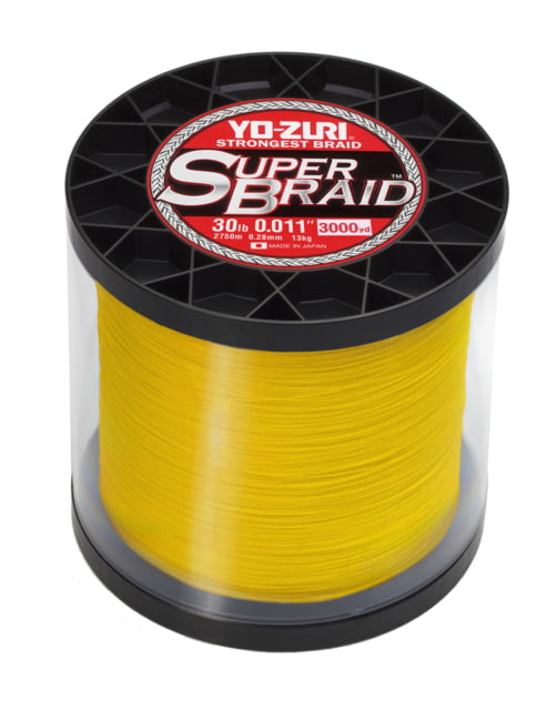Yo-Zuri SuperBraid Yellow Line 30 lb  yd Yellow YZ SB 30LB YL