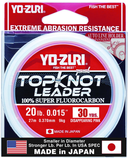Yo-Zuri TopKnot Fluorocarbon Leader