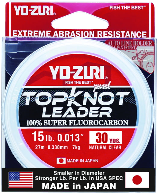 Yo-Zuri TopKnot Fluorocarbon Leader