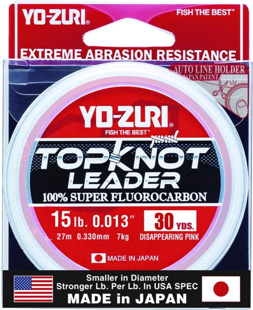 Yo-Zuri TopKnot Fluorocarbon Leader