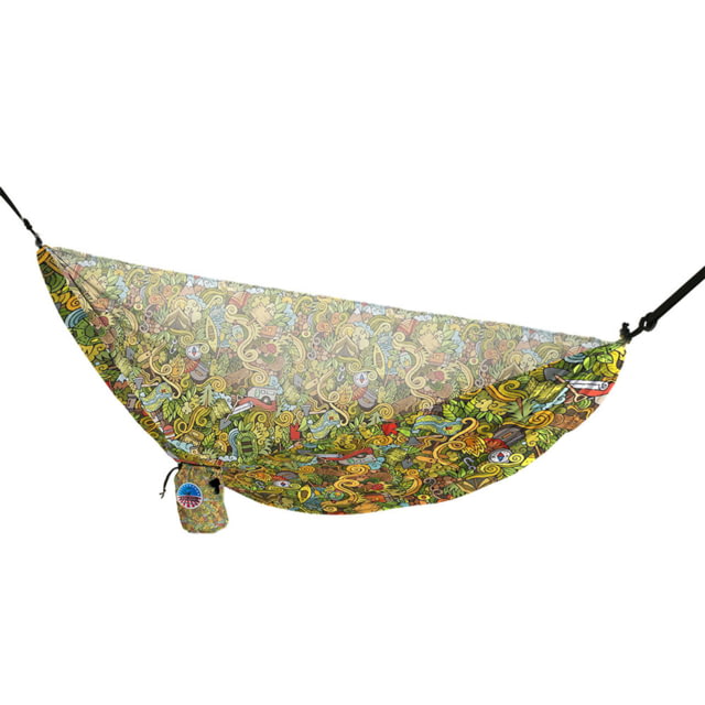 Yukon Outfitters Vista Printed Hammock Banana