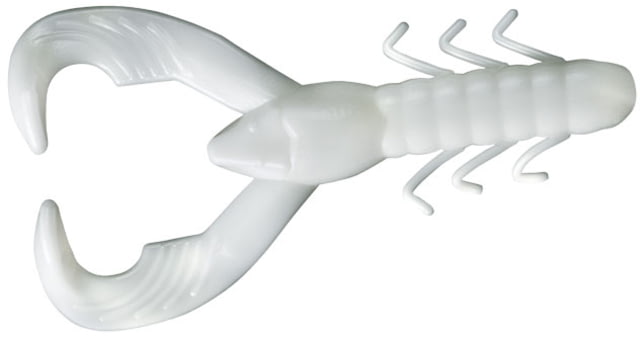 Yum Yum Christie Craw Swim Bait 8 Pack 3.5in White