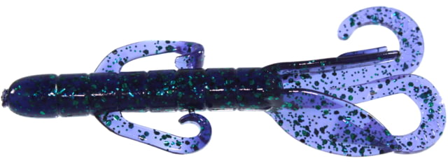 Yum Yum Christie Critter Swim Bait 10 Pack 3.5in Junebug