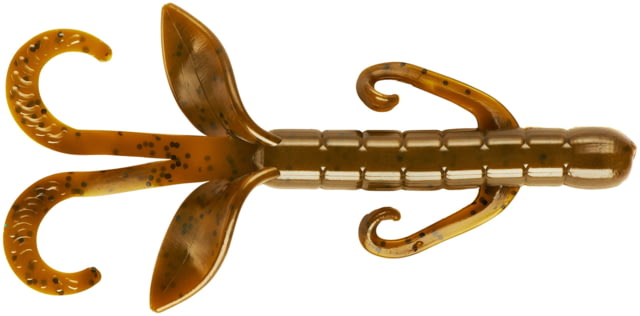 Yum Christie Critter Swim Bait 8 Pack 4.5in Green Pumpkin