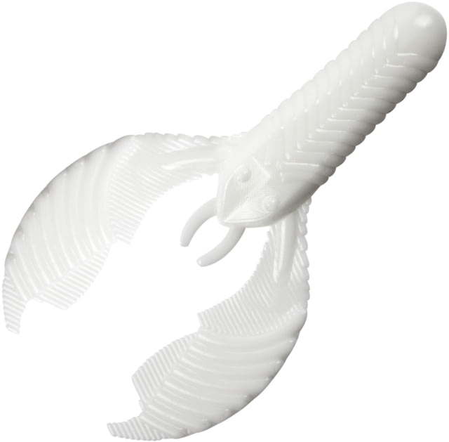 Yum Yum Craw Chunk Bait 3.25in White