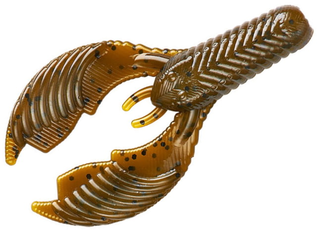 Yum Yum Craw Chunk Bait 8 Pack 2.75in Green Pumpkin