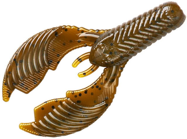 Yum Yum Craw Chunk Bait 8 Pack 3.75in Green Pumpkin