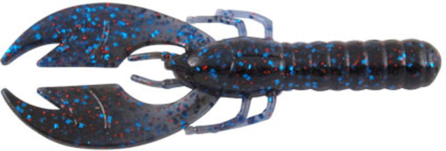 Yum Craw Papi 8 Pack 3.75in Virgo Blue