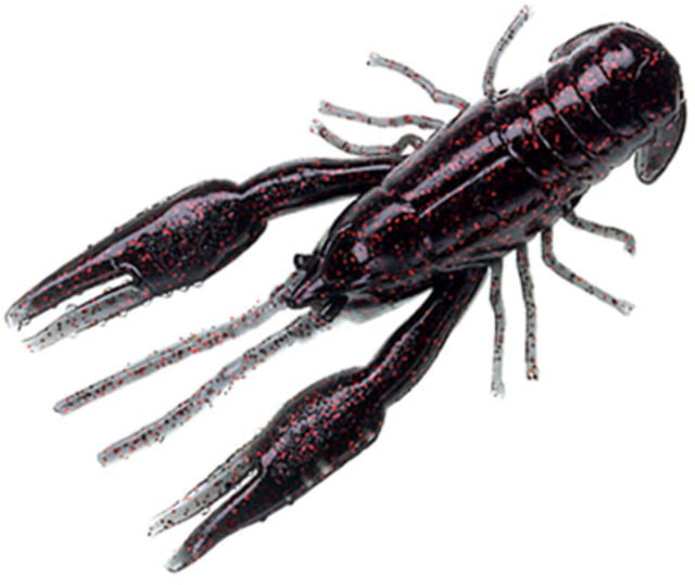 Yum Yum Crawbug 8 Pack 3.25in Black Neon
