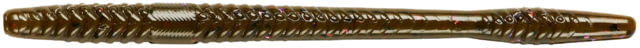 Yum Finesse Worm 5in Wtrmln Grn Pkn Prpl Flk