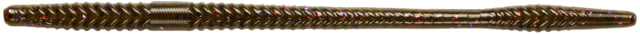 Yum Finesse Worm 6.5in Wtrmln GrnPkn Prpl Flk