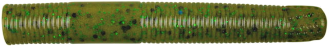 Yum Yum Ned Dinger Bait 3in Amber Green Flk
