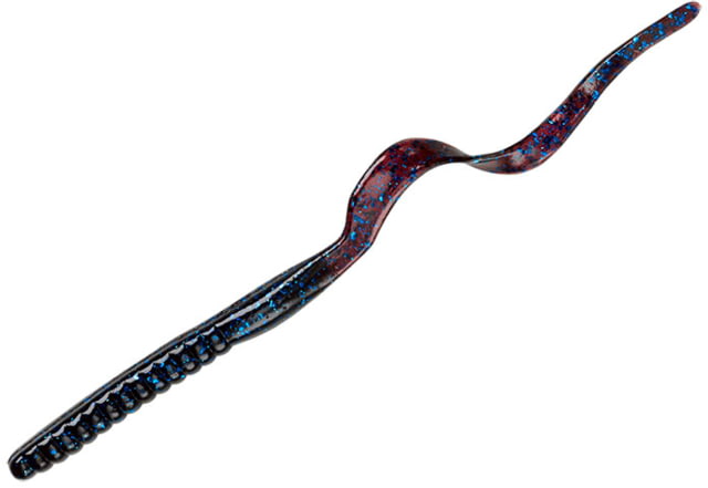Yum Yum Ribbontail Bait 7.5in Blue Fleck