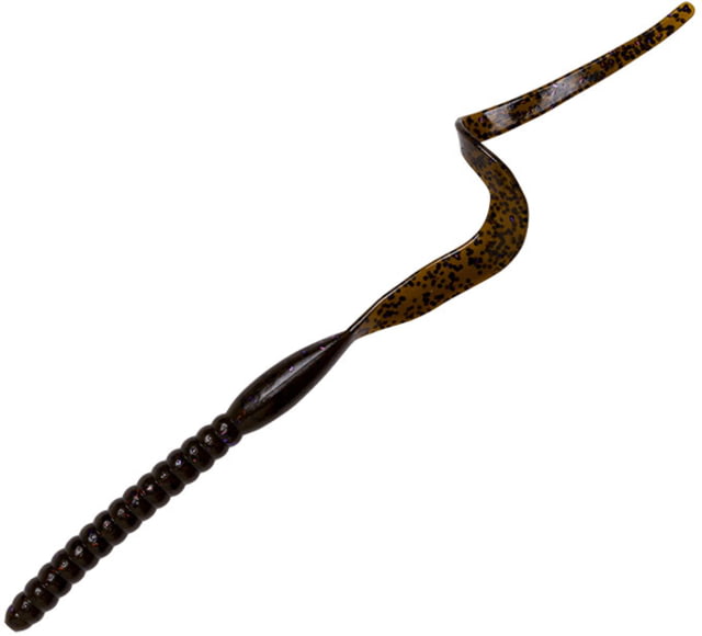 Yum Yum Ribbontail Bait 7.5in Green Pumpkin/Purple
