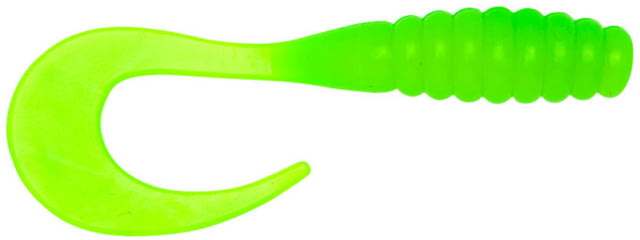 Yum Ribbontail Grub Bait 15 Pack 3in Lemon Chart 1