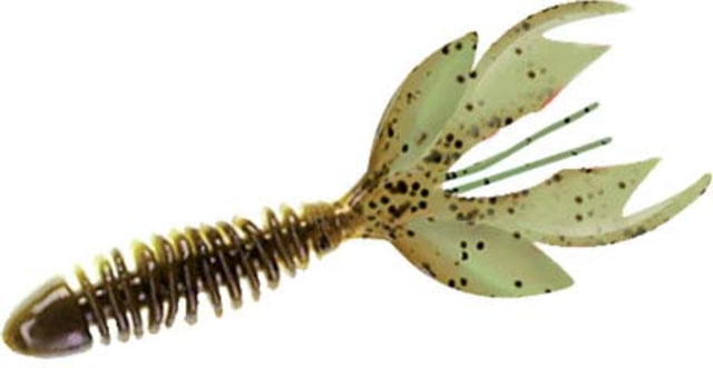 Yum Yum Wooly Hawg Craw 4in Dark Grasshopper