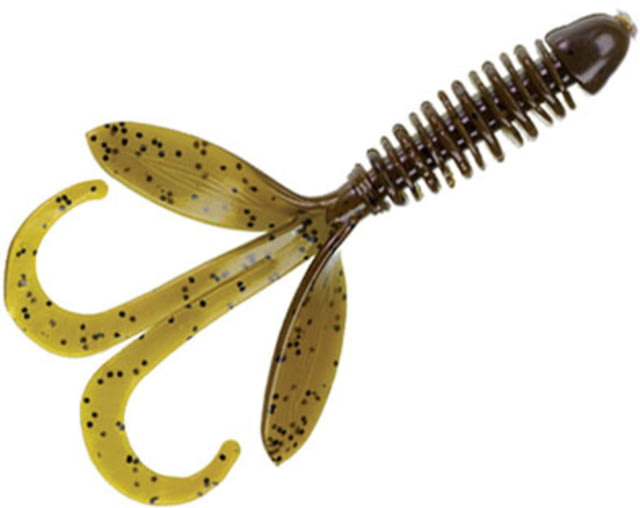 Yum Wooly Hawgtail 4.5in Green Pumpkin