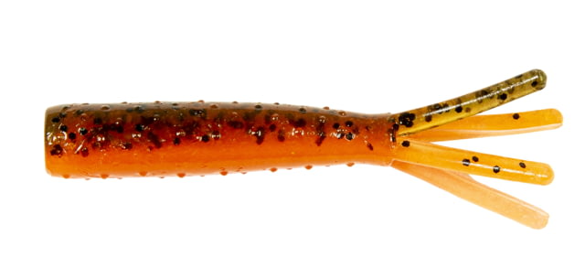 Z-man TRD Ticklerz Soft Bait 8 2.75in Green Pumpkin-Orange