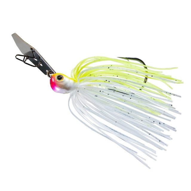Z-man Chatterbait Jack Hammer Jig Head 3/8oz Chartruese/Whtie