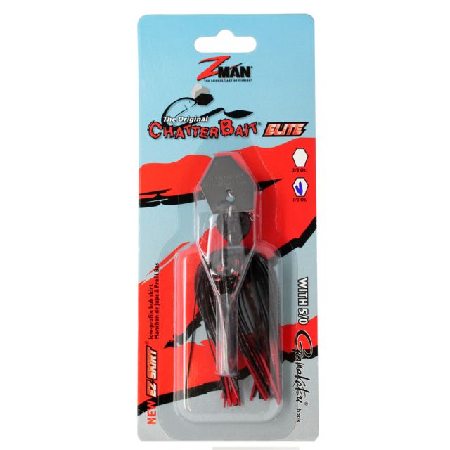 Z-man CHATBAIT ELITE BLK/RED 1/2oz
