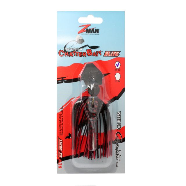 Z-man CHATBAIT ELITE BLK/RED 3/8oz