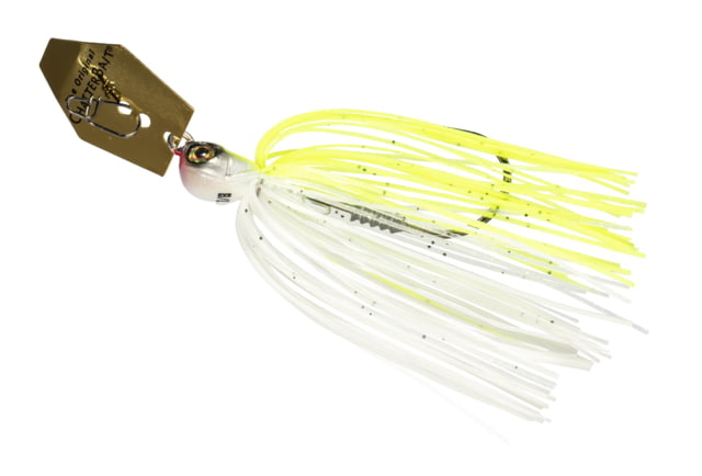 Z-man Chatterbait Elite Evo Bladed Jig Chartreuse/White 3/8oz