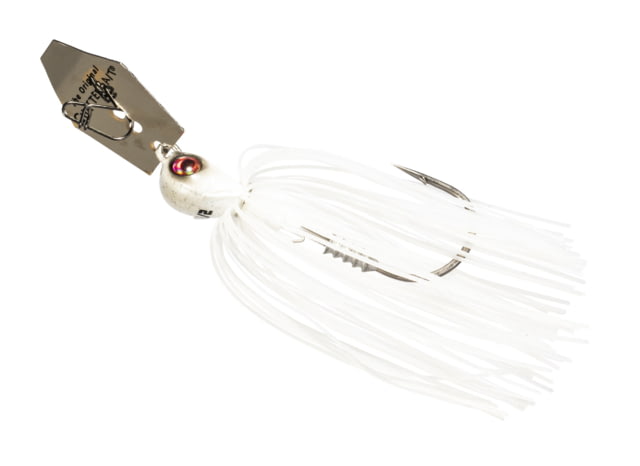Z-man Chatterbait Elite Evo Bladed Jig White 1/2oz