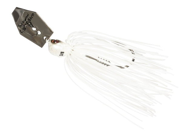 Z-man Chatterbait Elite Evo Bladed Jig White 3/8oz