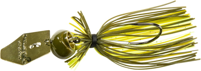 Z-man Chatterbait Freedom CFL Treuse Green Pumpkin 3/4Oz
