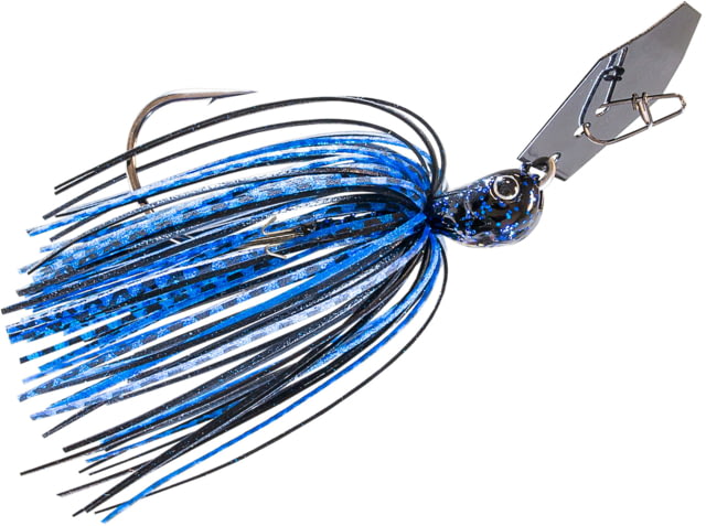 Z-man Chatterbait Jack Hammer Jig Head 1/2oz Black/Blue