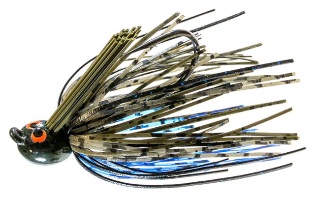Z-man CrossEyeZ Power Finesse Jig Bruised Green Pumpkin 1/4oz